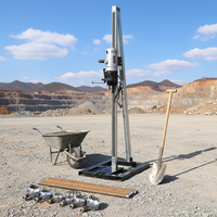 Offre Spéciale – Mini Foreuse Électrique Portative 2,5 kW pour Puits d'Eau, Machine de Forage Souterrain de 100 m de Profondeur