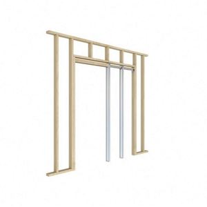 กลไกประตูบานเลื่อนแบบซ่อน WEKIS ทนทาน พร้อมระบบปิดแบบนุ่มนวล โครงประตูแบบซ่อนอเนกประสงค์สำหรับห้องครัวและห้องนั่งเล่น กันเสียง - Product Image 2