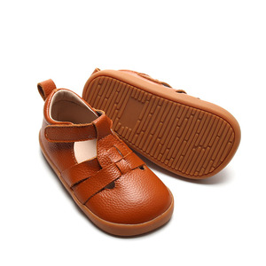 Sandales d'été unisexes légères et respirantes en Pu Arch Support Ankle Strap Sandales avec design plat antidérapant et fermeture à boucle - Product Image 2