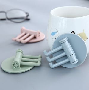 Gancho Multifuncional de PVC para Cocina y Baño, Adhesivo Fuerte, Montado en la Pared - Product Image 2