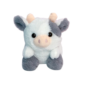 New Kawaii Mềm Nhồi Bông Polyester PP Bông Màu Hồng Belle Dâu Tây Bò Đồ Chơi Sang Trọng Tùy Chỉnh Hot Phổ Biến Đồ Chơi Động Vật - Product Image 1