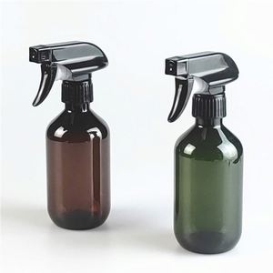 Ready Stock 300ml 500ml Round Amber Refillable Alcohol Cleaner Reusable Fine <b>Mist</b> Spray Plastic <b>Bottle</b> - Product Image 6