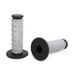 Poignées de guidon de moto ZUQING HB202 en silicone antidérapant bleu pour vélos de course tout-terrain - Product Image 3