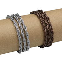Câble de mise à niveau pour écouteurs de jeu 4 brins OFC plaqué argent avec microphone détachable, prise 3,5 mm/TYPE-C, 7 connecteurs disponibles