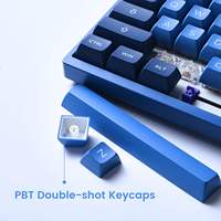 Akko 3098B 98 Key Tri Mode Hot Swappable Mechanical Keyboard RGB Backlit 3000mAh untuk PC Gaming Kantor