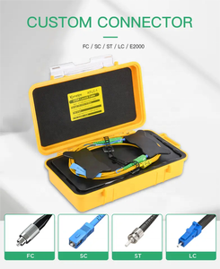 Prix usine Komshine KFLC-1 FTTH OTDR câble de lancement câble de lancement de Fiber <span class=keywords><strong>optique</strong></span> OTDR éliminateur de Zone morte extension de Test de Fiber - Product Image 4