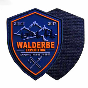 แผ่นยางพีวีซีนุ่มเป็นมิตรกับสิ่งแวดล้อมแผ่นปะปรับแต่ง3D ได้ตามต้องการ - Product Image 1