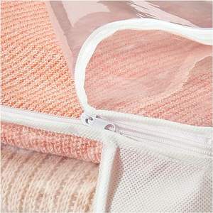 迷你细网洗衣袋带拉链精致收纳袋鞋子衣物收纳袋透明被子袋 - Product Image 2
