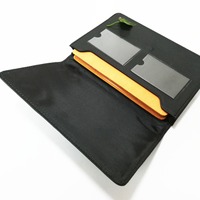 Carpeta de documentos de coche de cuero de PU OEM, regalo para propietario de coche, registro de vehículo, bolsa de seguro, estuche, Manual de usuario de coche, soporte para documentos