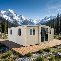 Maison modulaire, maison portable, maison mobile, maison solaire, hôtel mobile, entièrement meublée, préfabriquée, structure en acier galvanisé