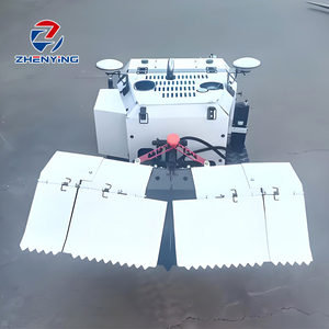 Tondeuse robot intelligente ZY800 à fléaux, hybride essence-électrique, largeur de coupe 100 cm, débroussailleuse sur chenilles pour pentes, moteur bicylindre diesel ZY800 - Product Image 3