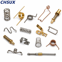 Ressorts sur mesure en acier inoxydable de précision, formés par électroérosion à fil CNC, pour compression, torsion et extension