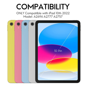 Desmontable para funda de teclado para iPad 11th Generation 10,9 pulgadas 2025 <span class=keywords><strong>Stand</strong></span> Folio <span class=keywords><strong>Keyboard</strong></span> Cover Pencil Tablet Covers - Product Image 2