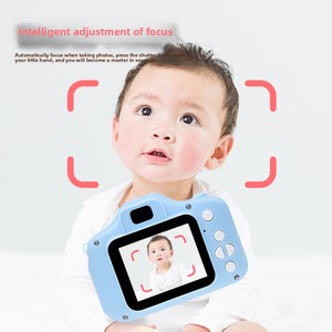 Mini cámara para niños con pantalla IPS de 2 pulgadas, vídeo HD 1080p, múltiples juegos de rompecabezas y filtros integrados, regalos de juguetes para niños - Product Image 2