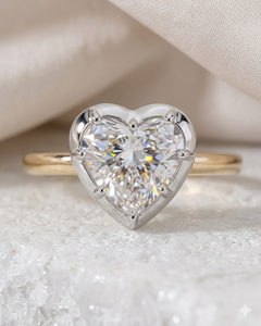 Anillo de Compromiso de Oro de 14K con Certificado IGI, Diamante Cultivado en Laboratorio CVD, Anillo de Boda Personalizado para Mujer - Product Image 1