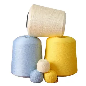 Yarn Craftsman 28S/1 140 colors 60% polyester 40% viscose blended yarn breathable cool ice silk yarn 1kg ball