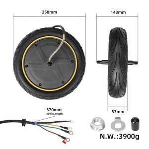 Original 450W Motor for MAX G2 with Yellow Circle 10 Inch 36V Rear Wheel <b>Drive</b> Motor Assembly MAX G2 Electric Scooter Motor - Product Image 2
