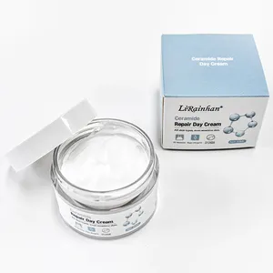 Oem hidratante creme leve de ceramida para cuidados com a pele e etiquetas privadas para todos os tipos de cosméticos de beleza