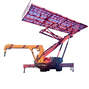 Plateforme de travail aérienne sur chenilles de 25 m de hauteur, capacité de charge de 4 tonnes, vitesse de levage de 3 km/h, moteur électrique, fabrication chinoise - Product Image 1