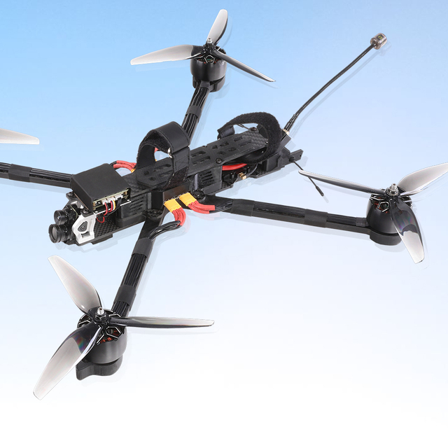 FPV Drone 7 Inch Video Transmission Antenna Motors 2807-1300kv Camera Fpv Drone Flight Controller Long Distance Racing Drone FPV