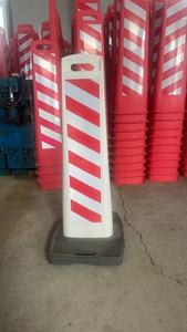 Économie Sécurité routière PE Plastique réfléchissant Contrô<span class=keywords><strong>le</strong></span> de la circulation Barricade Warning Delineator Board Traffic Vertical Panel for Traffic - Product Image 3