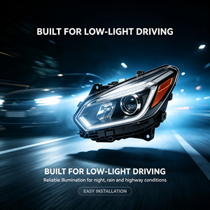Conjunto de Faro Delantero Izquierdo, Lámpara Delantera para Automóvil, Piezas de Iluminación para <span class=keywords><strong>Honda</strong></span> 33150-TJA-H02 - Product Image 6