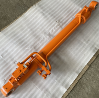Vérin hydraulique robuste avec tige de piston pour bras de pelle, résistant aux hautes pressions et à longue durée de vie