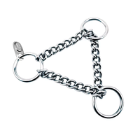 Collier de dressage pour chien en acier inoxydable 304, classique, solide, écologique, en forme de triangle, pour toutes les saisons, vente en gros personnalisée