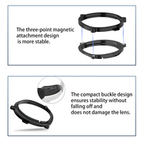 2024 nouvelle monture de lentille optique confortable d'accessoires de VR de vente chaude avec la conception magnétique pour la protection de lentille de Meta Quest 3.