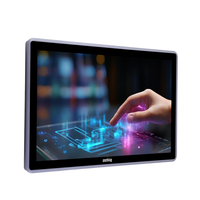 Sistema de Pantalla Táctil Industrial Todo en Uno KDS de 15.6 Pulgadas para Cocina, PC Táctil para Restaurantes Inteligentes, Directo de Fábrica