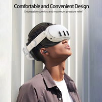 Étui sans fil Elite Sports QANYOJOU en ABS avec sangle de tête pour casque VR 3/3s