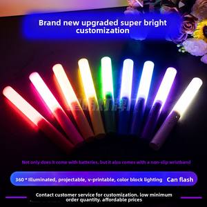 カスタマイズ可能なパーティーグッズ - 音楽フェス用LEDコンサートチューブ、応援スティック、超高輝度蛍光スティック - Product Image 3