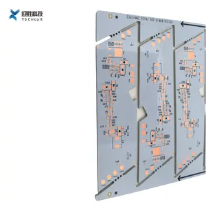 3W 1W מתח גבוה LED עם 20mm כוכבים אלומיניום בסיס צלחת לוח PCB המעגלים led אלומיניום pcb