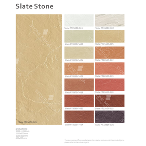 Trọng lượng nhẹ không thấm nước Slate Ốp gạch mềm sứ đá Veneer tấm linh hoạt đá tấm Tường Ngoài Trời khách sạn tường trang trí nội thất - Product Image 6