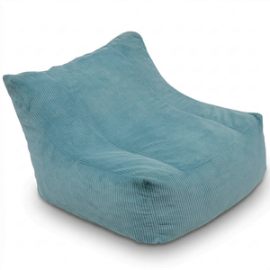 Modern Square One Seat Convertible Reclining Sofa Chair with Shredded Foam <b>Bean</b> <b>Bag</b> Design Floor Sofa Bed - Product Image 3