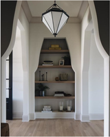 Lámpara LED Moderna Personalizada XZ, Iluminación de Decoración de Hogar de Lujo para Sala de Estar, Lámpara Colgante LED, Lámpara de Araña Negra