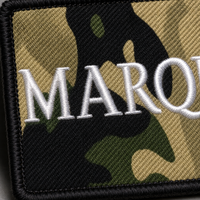 Fabricant de patchs camouflage personnalisés, nom brodé, texte appliqué pour vestes, chapeaux, sacs, vêtements, vente en gros