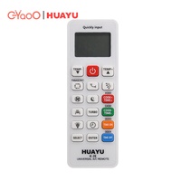 Control Remoto Universal Inalámbrico HUAYU K-2E para Aire Acondicionado LED