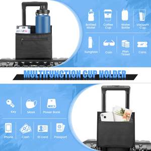 Portavasos para Maleta, Soporte para Bebidas, Portavasos para Café y Tazas, Accesorio de Viaje Manos Libres - Product Image 3