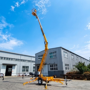 Plataforma Elevadora Articulada Remolcable, Telescópica, Hidráulica, con Motor Diésel/Eléctrico para Construcción, Mantenimiento y <span class=keywords><strong>Alquiler</strong></span> - Product Image 5