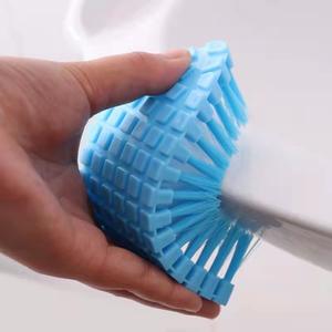 Estufa de cocina de piscina de plástico Flexible Hca11, azulejo de bañera, <span class=keywords><strong>ropa</strong></span> de baño y cepillos de limpieza de huecos de suelo, cepillo de esquina sin muertos - Product Image 4