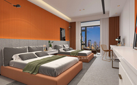 Melinco Solution de design d'intérieur à guichet unique Industriel moderne de luxe pour appartements Villas bureaux à domicile-Design 3D personnalisé