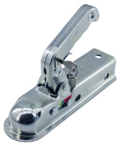 Nuevo enganche de <span class=keywords><strong>remolque</strong></span> de acero galvanizado con zincado de 1600 kg de capacidad, aprobado por la norma ERA E, de 50 mm para <span class=keywords><strong>remolque</strong></span>. - Product Image 1