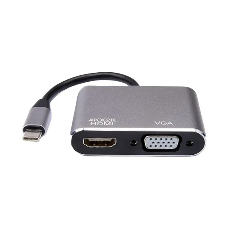 Type-c концентратор USB C к HDMI-совместимый 3 в 1 преобразователь головка 4K HDMI USB 3,0 PD Быстрая зарядка смарт-адаптер