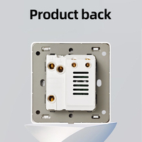 Gradateur universel à LED/incandescence 1 groupe 500W Luminosité réglable Rotatif Protection contre les surcharges Fabrication d'interrupteurs muraux