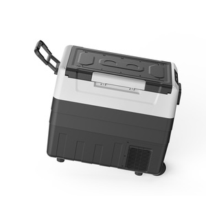 Refrigerador de doble uso para coche doméstico 35-55L congelador compresor refrigerador <span class=keywords><strong>con</strong></span> <span class=keywords><strong>ruedas</strong></span> refrigerador portátil refrigerador de coche eléctrico 12V 24V 220V - Product Image 2
