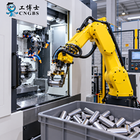 Solution de cellule de travail robotisée FANUC LR Mate 200iD Mini pour la palettisation, le soudage et la distribution
