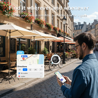Traceur intelligent magnétique GPS Bluetooth pour iOS et Android, localisateur de vélo, étanche, autonomie de 2 ans, anti-perte