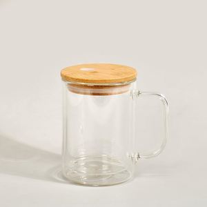 Vaso de Vidrio de Gran Capacidad Más Vendido, 15 oz, con Asa, para Café Helado y Cold Brew - Product Image 3