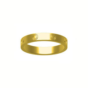 Anello e Bracciale Personalizzati in Oro 18K con Diamanti Naturali per Uomo e Donna Stile <span class=keywords><strong>Cartier</strong></span> - Product Image 4
